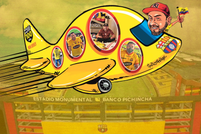 Anthony Richards y su locura por Barcelona SC.