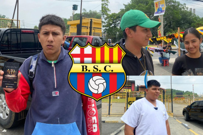 Los hinchas de Barcelona SC ya con sus entradas para la Noche Amarilla.