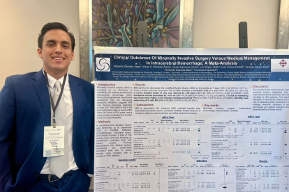 Medicina. Robero Sánchez, estudiante de la UCSG, publicó su estudio en revistas de alto impacto en Estados Unidos.