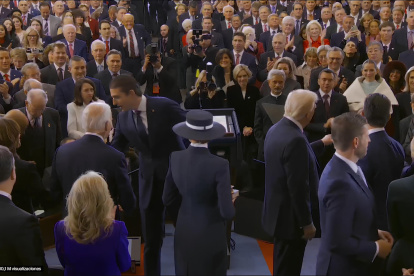 Al acto de posesión de Donald Trump como presidente de Estados Unidos asistió el presidente Daniel Noboa, días atrás.