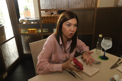 Ejecutiva. Diana Pérez, la nueva gerente de Motorola para Ecuador y Colombia.