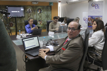 Eduardo Franco Loor fue el último en posesionarse de los vocales ahora destituidos.