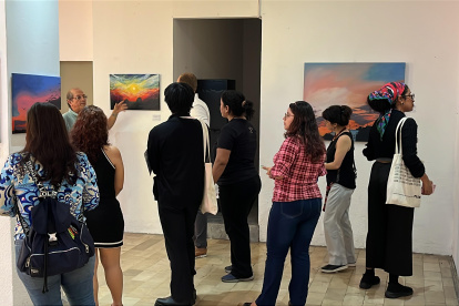 La muestra se exhibe en la Casa de la Cultura Ecuatoriana Núcleo del Guayas.