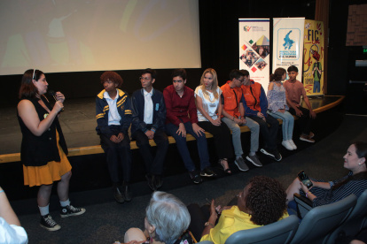 Foro. Las proyecciones presenciales se mantienen para tener cercanía con los jóvenes.