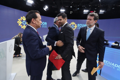 Presidencial. Se caracterizó por separar al presidente-candidato Daniel Noboa y a la candidata correísta, Luisa González.