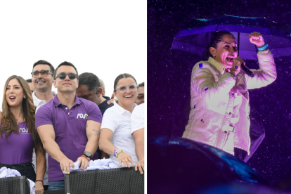 Daniel Noboa y Luisa González queman sus últimos cartuchos en la contienda por la Presidencia.