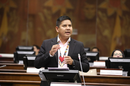 Roberto Cerda busca la reelección en Napo por el Movimiento Suma.