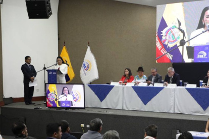 El CNE, liderado por Diana Atamaint, proclamará los resultados oficiales de las elecciones generales de 2025.