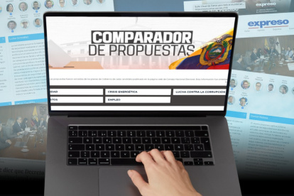 EXPRESO cuenta en su portal web con un comparador de propuestas de los planes de gobierno de los 16 candidatos presidenciales.