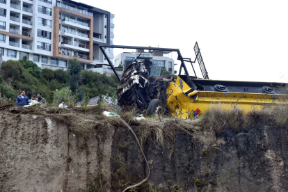 En la Ruta Viva, un tanquero que aparentemente perdió los frenos se impactó contra siete vehículos.