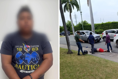 Uno de los asaltantes fue capturado.