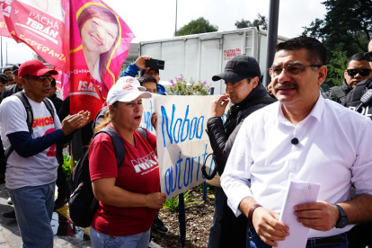 Jorge Escala de Unidad Popular denunció a Cynthia Gellibert el 9 de enero.
