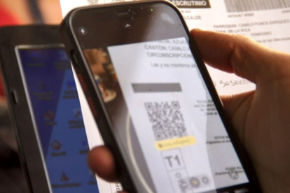 El CNE implementa tecnología blockchain, que garantiza la trazabilidad e inmutabilidad de las actas.