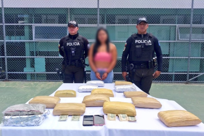 Operativos policiales, permitieron la aprehensión de una ciudadana por el delito de tenencia de sustancias sujetas a fiscalización