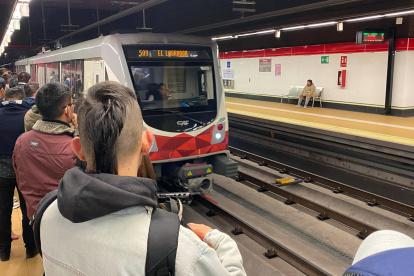Usuarios han notado una disminución de velocidad en los trenes entre El Recreo y La Magdalena.