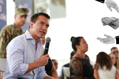 Daniel Noboa ofrece ayudas a los migrantes retornados.