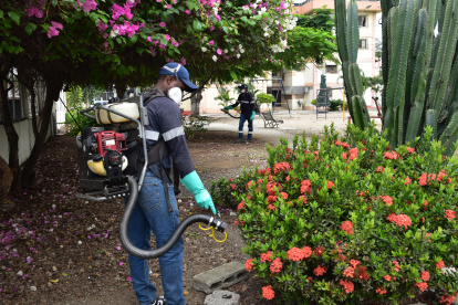Varios parques de la ciudadela Huancavilca Sur fueron atendidos