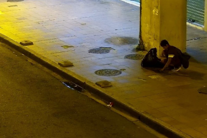 Situación. El robo de cables en la zona se registró este 5 de febrero.