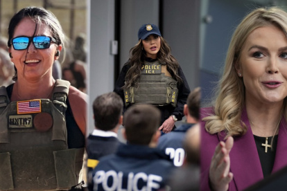 Tulsi Gabbard, Kristi Noem y Karoline Leavitt