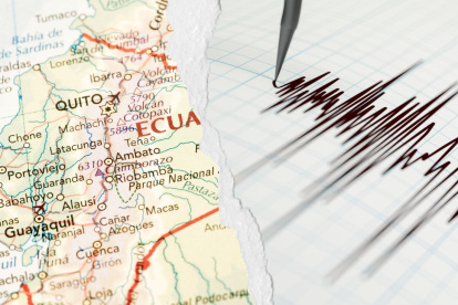 Ecuador es susceptible a experimentar sismos al encontrarse en el Cinturón de Fuego del Pacífico.