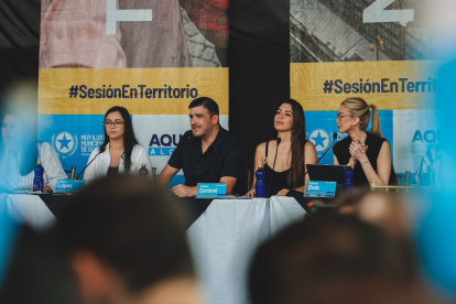 Las ultimas sesiones en las que participó el alcalde fueron en barrios de Guayaquil