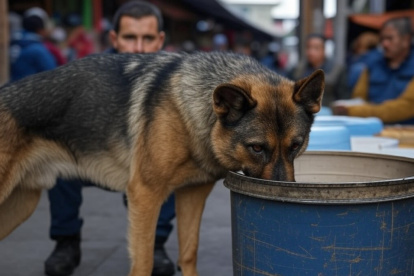 Perros olfatearon la droga en contenedores.