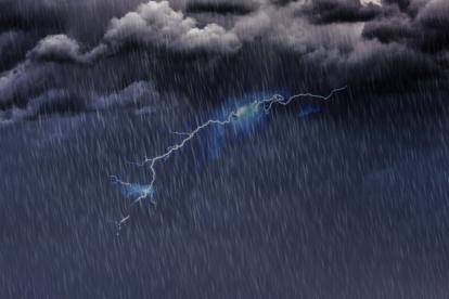 Referencial. El INAMHI ha pronosticado lluvias en el país en los próximos días.