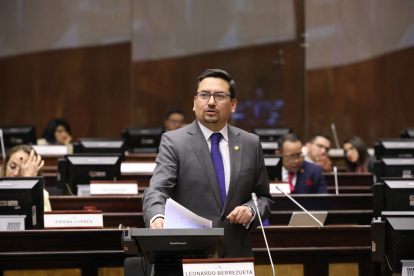 Leonardo Berrezueta es asambleísta de la Revolución Ciudadana.