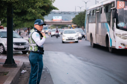 La agencia toma esta medida para dar control al flujo vehicular durante las elecciones.