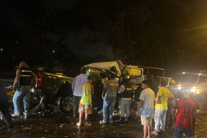 Tres unidades de rescate atendieron la emergencia