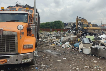 Contaminación. En el lugar había residuos peligrosos al ambiente.