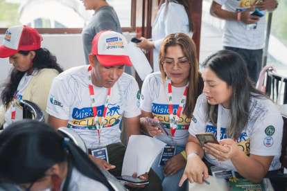 Emprendedores. Los talleres de la Fundación Misión Ecuador dotan de herramientas a los emprendedores a nivel nacional.