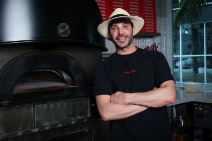 El chef italiano estuvo de visita en Guayaquil atendiendo una invitación de Pizzeria Diavolo Rosso.