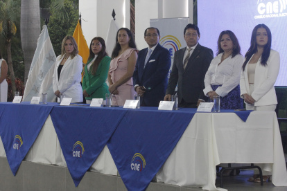 Inauguración de las elecciones Ecuador 2025 en Guayaquil.