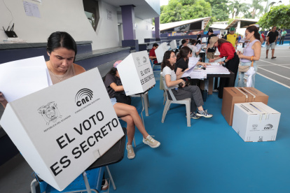 Este 9 de febrero, los ecuatorianos acudieron a las urnas a ejercer su derecho al voto.