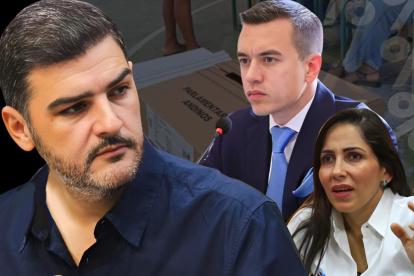 Aquiles Álvarez cuestiona resultados de exit poll, que darían ventaja a Daniel Noboa frente a Luisa González.