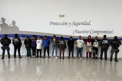 Uno de los detenidos tiene antecedentes penales por robo.