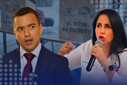 Figuras. Fotomontaje donde figuran los dos candidatos.