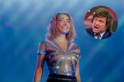 María Becerra mencionó un discurso contra el gobierno de Milei.