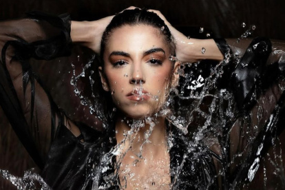 Or Abraham es una guardaespaldas que captura miradas en redes sociales.