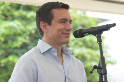 Daniel Noboa concedió una entrevista radial en vivo para abordar temas de coyuntura nocional.