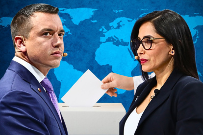 Daniel Noboa le arrebató votos a la Revolución Ciudadana, que lideraba las elecciones en el exterior en procesos anteriores.