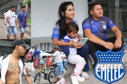 Desde primeras horas llegaron los hinchas al Capwell.