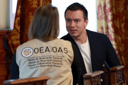 La OEA desmintió las declaraciones de Daniel Noboa sobre supuestas inconsistencias en los resultados del CNE sobre las elecciones presidenciales.