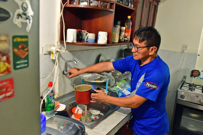Afectación. Barrios como las etapas 13 y 14 de la Alborada, Samanes 3, La Carolita y Abdón Calderón se quedaron sin servicio de agua desde las 22:00 del lunes 10 de febrero.