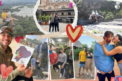 Génesis Casanova logró que su enamorado, "el gringo", descubriera Ecuador a través de una experiencia interactiva que "enganchó" también a sus seguidores en redes sociales.