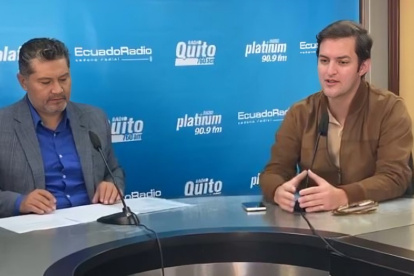 Esteban Torres, candidato a la Asamblea Nacional, por el movimiento oficialista, rechazó las acusaciones por parte de la presidencial Luisa González al presidente-candidato Daniel Noboa.