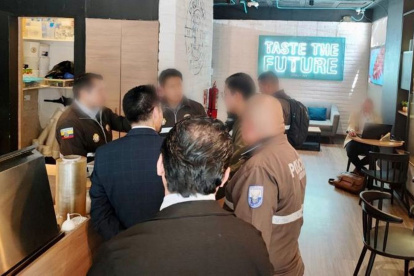 Operativo. En agosto de 2023, la Fiscalía dirigió un allanamiento por la póliza de todo riesgo de Petroecuador.