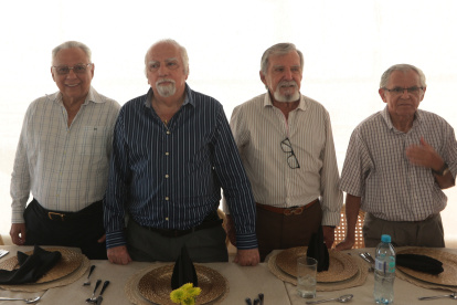Jorge Haz, José centeno, Raúl Chiriboga y John Tapia.