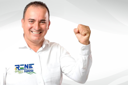 René Zamora, jefe político del cantón Olmedo, fue asesinado a tiros por sicarios el 12 de febrero de 2025.